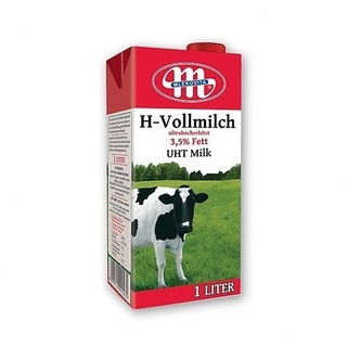 Sữa tươi tiệt trùng MLEKOVITA nguyên kem 3,5% béo 1.000 ml - STT035 
