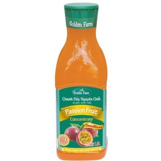  Sinh Tố Chanh Dây Không Hạt Golden Farm (Passion Fruit Seedless Smoothie Base - GF) 1.000 ml - CGF018 