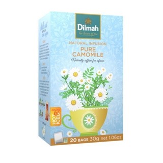 Trà Dilmah Hoa Cúc Pure Camomile Flower 20 túi x 1.5 gram TDM021