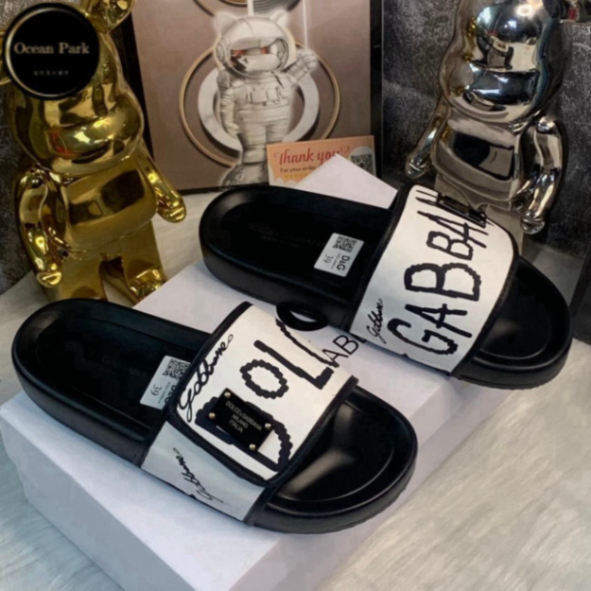 Dép Nam DG Độn đế quai dán Kiểu Cách Độc Lạ,Dép Lê Quai Ngang DG Đế Cao Su Siêu Đẹp - Dép DG Quai Dá