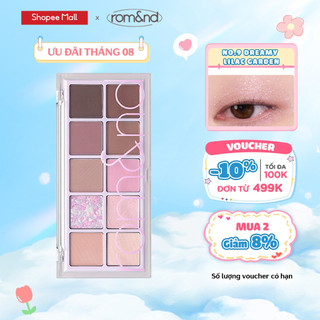 Bảng phấn mắt 10 màu siêu lấp lánh Hàn Quốc Romand Better Than Palette