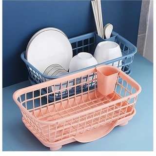 RỔ ÚP CHÉN KÈM KHAY HỨNG NƯỚC