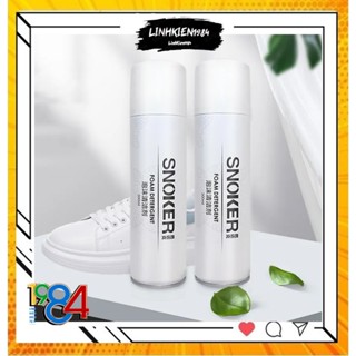 Chai Xịt Bọt Vệ Sinh Sạch Giày Snoker Không Cần Giặt, Bình Xịt Vệ Sinh Giầy 300ml Làm Sạch Và Tẩy Trắng Giầy