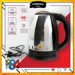 Ấm siêu tốc Inox loại lớn 1L8