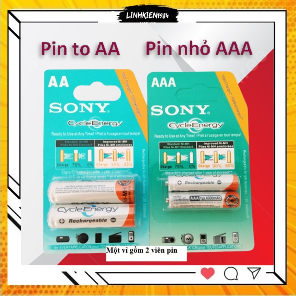 PIN SẠC SON CYCLEENERGY