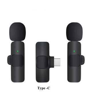 Bộ 2 mic thu âm không dây K9 cổng TYPE C