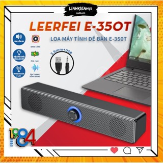 Loa vi tính 2.0 để bàn Leerfei,Speaker Công Suất Lớn Dùng Cho Máy Vi Tính PC, Laptop, Tivi