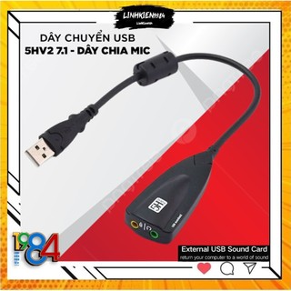 Usb sound 5HV2 âm thanh cực chất 7.1