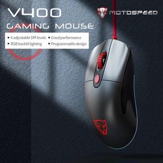Chuột Motospeed V400 BLACK RED
