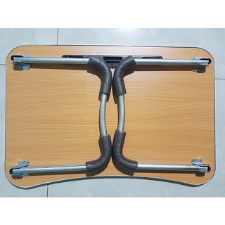 BÀN HỌC XẾP GỌN CÓ KHE ĐỠ MÁY TÍNH BẢNG