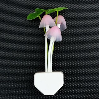 Đèn ngủ cảm ứng đổi màu hình 3 cây nấm ngũ sắc