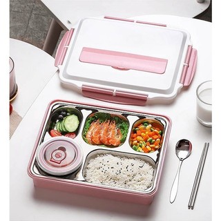 KHAY CƠM PHẦN GIỮ NHIỆT INOX 5 NGĂN