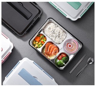 KHAY CƠM PHẦN GIỮ NHIỆT INOX 5 NGĂN