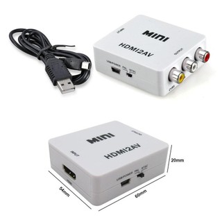 Box Chuyển mini HDMI ra AV