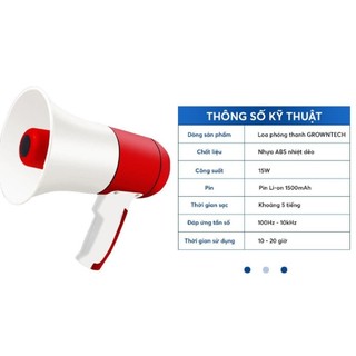 [FBS] Loa Phóng Thanh MS004 Công Suất Lớn Chuyên Bán Hàng, Rao Vặt, Có Ghi Âm, Khe Cắm USB