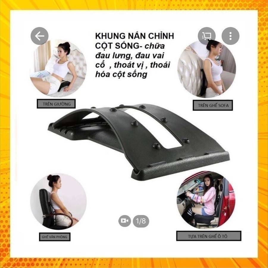 KHUNG CHỈNH HÌNH CỘT SỐNG