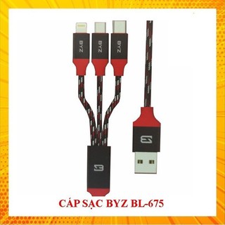 CÁP SẠC 3 ĐẦU BYZ BL-675