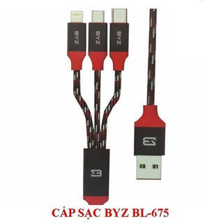 CÁP SẠC 3 ĐẦU BYZ BL-675