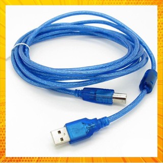 Dây usb máy in xanh 1.5m, 3m, 5m, 10m