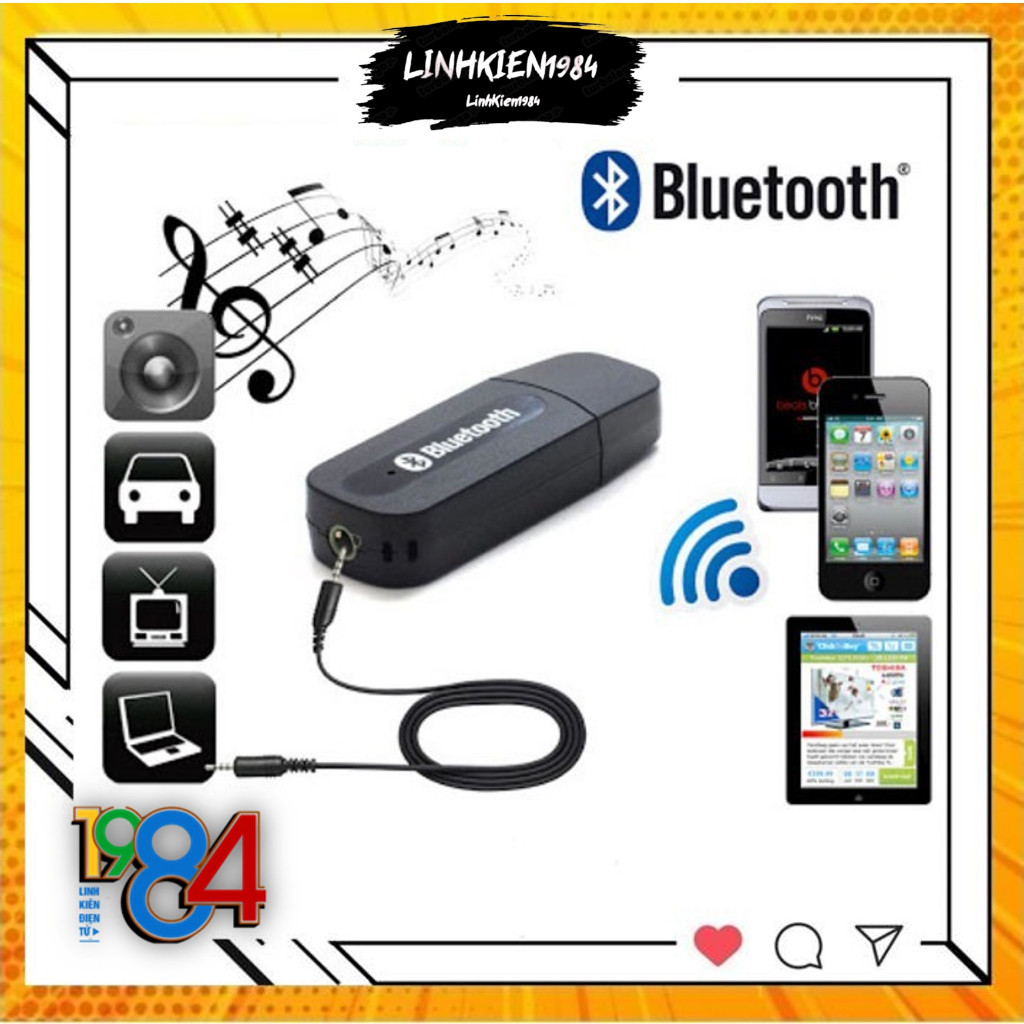 USB tạo bluetooth kết nối âm thanh