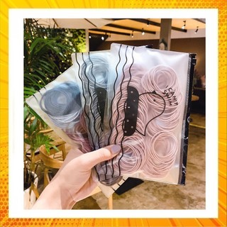 Set 100 sợi thun cột tóc