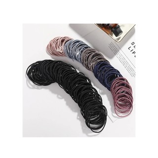 Set 100 sợi thun cột tóc