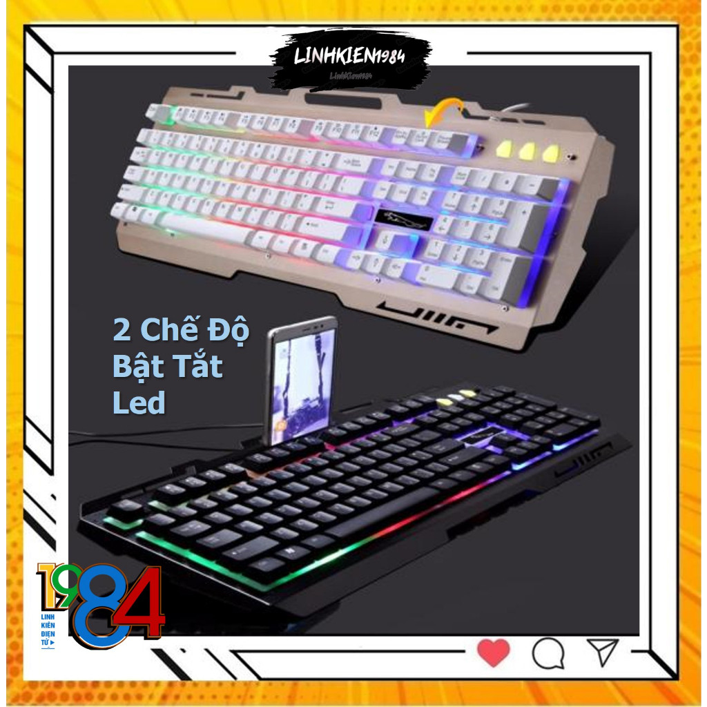 Bàn phím game G700 Led giả cơ siêu đẹp