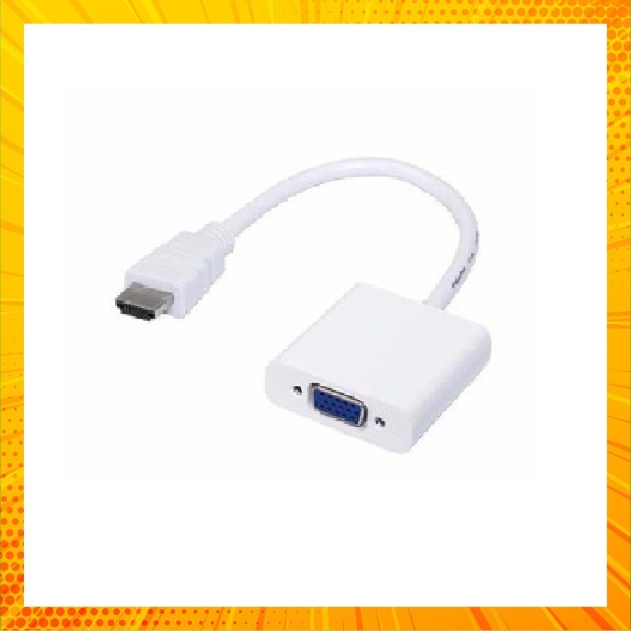 CÁP CHUYỂN HDMI RA VGA (KHÔNG AUDIO)