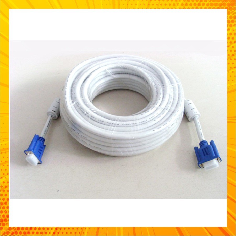 Dây Mạng Vga Trắng 20M