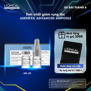 Tinh chất giảm rụng tóc L'Oréal Professionnel Aminexil Advanced Ampoule MỚI