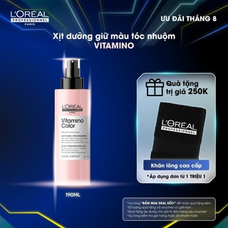 Xịt dưỡng tóc 10 trong 1 giúp bảo vệ màu nhuộm & chống nắng cho tóc Vitamino Color 190ml
