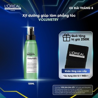 Xịt dưỡng làm phồng tóc L'Oréal Professionnel Serie Expert Volumetry 125ml