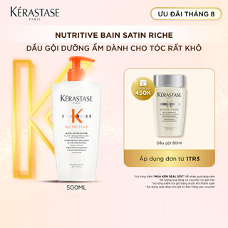 Dầu gội dành cho tóc khô Kérastase Nutritive Bain 500ml