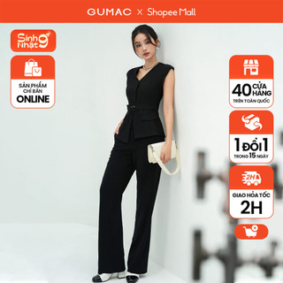 Quần tây nữ ống loe thời trang gumac lqe0506