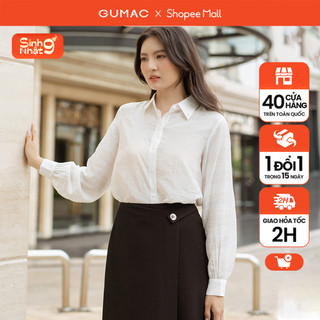 Áo sơ mi tơ sọc thời trang gumac ad06018