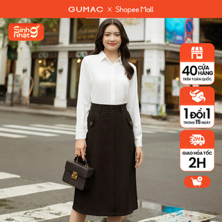 Chân váy A túi kiểu thời trang GUMAC VD06075