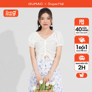 Áo kiểu raglan rút dây gumac ad05024