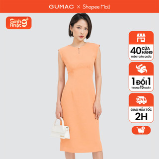 Đầm bút chì tay liền gumac dd04024