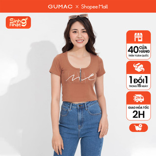 Áo thun kiểu in gumac gumac atd05058