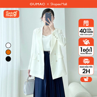 Áo blazer dáng suông thời trang gumac ad10040