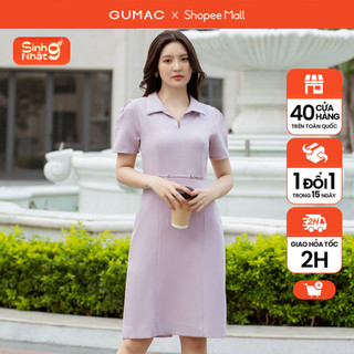 Đầm bút chì khoen eo gumac dd07066