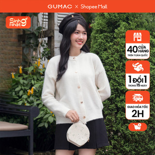 Áo khoác len cổ tròn ad11048 thời trang gumac