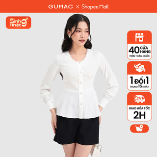 Áo kiểu peplum gumac ad03008