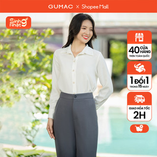 Áo sơ mi vạt bầu thời trang gumac ad07056
