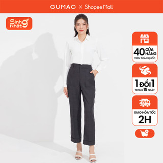 Quần suông túi đắp gumac qd05019