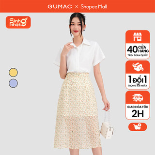 Chân váy hoa midi lvd0303 - vd03056 thời trang gumac