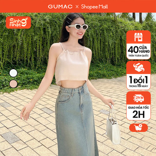 Áo sát nách đan dây Gmorning - GUMAC dáng croptop YAE01008