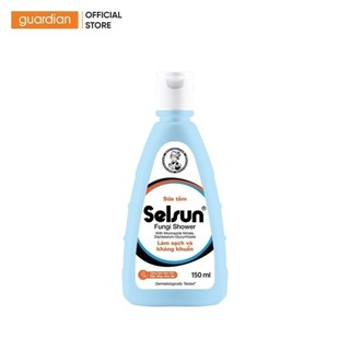 Sữa tắm hỗ trợ làm sạch, kháng khuẩn và giảm ngứa Selsun Fungi Shower 150ml