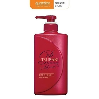Dầu Xả Premium Dưỡng Tóc Bóng Mượt Tsubaki 490ml
