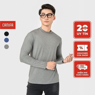 Áo giữ nhiệt nam CANIFA cổ 3 phân 8IT22W004